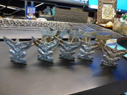 Paires garuda argent - paires,