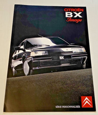Brochure Publicitaire CITROEN BX  Image - Février 1991 - Bel Etat.