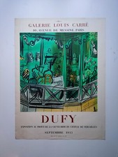 Raoul Dufy Affiche D'essai