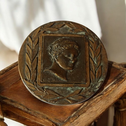 Médaille bronze vona profil - médaille,