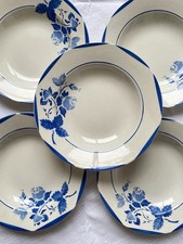 5 Assiettes Creuses Gien