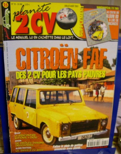Revue planete 2cv citroen - revue, 2