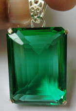 Grand pendentif en argent