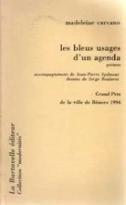 Le bleus usages d'un agenda