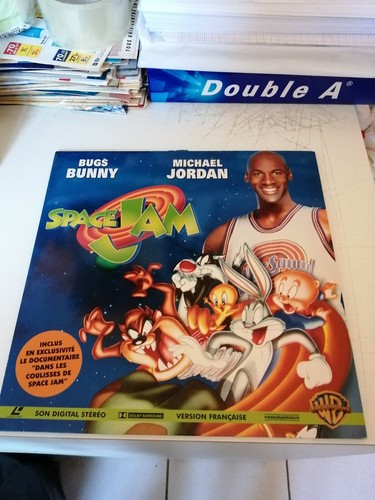 Space jam laser disc - space,