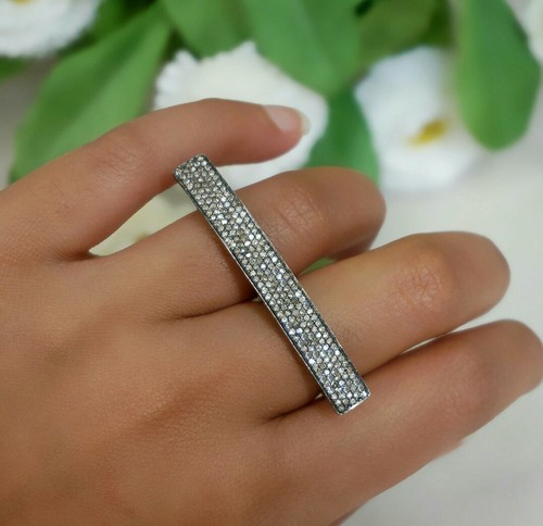 Bague deux doigts en - deux,
