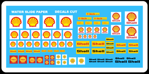Decalcomanie shell 1 24 - decalcomanie, 1:32