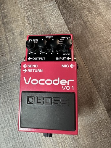 Boss vocoder guitar - boss,