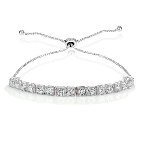 Argent sterling 3mm zircone - sterling,