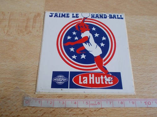 Autocollant vintage intersport - autocollant,