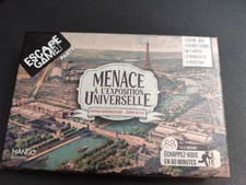 Jeu De Société Escape Game Party Menace A L'exposition Universelle Complet 