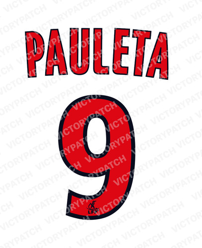 Kit flocage pauleta - flocage,