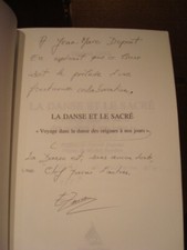 Elisabeth ZANA La Danse & le Sacré 1996 E.O. Envoi
