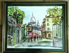 PARIS LE SACRE COEUR RUE