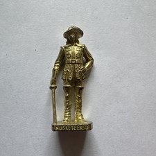 Figurine Kinder Métal Doré Scame - Musketeer-3