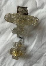 Element Boule Pour Applique  Lustre En Verre De Murano Venise Paillette Or