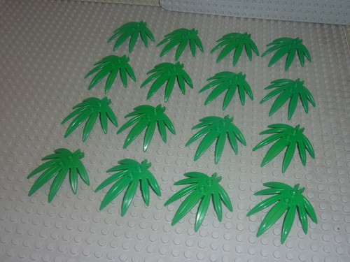 16x vegetation feuille - feuille, lego