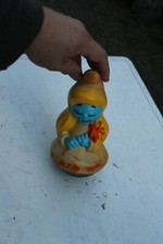 Ancien culbuto musical schtroumph Educo