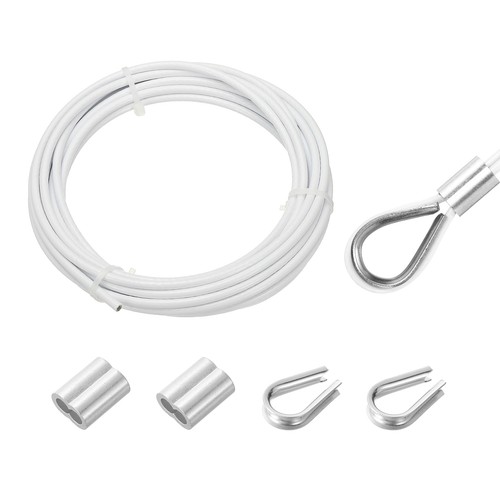 Câble acier inox 16ft - câble,