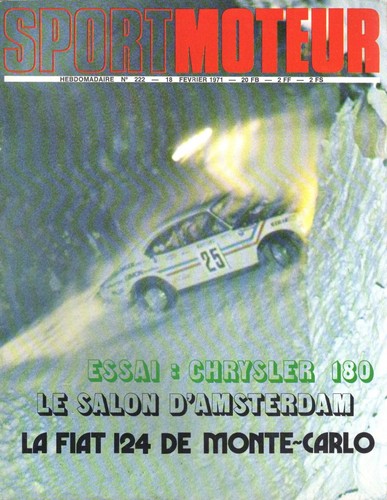 Sport moteur 222 1971 chrysler - 222,