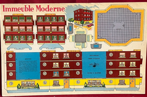 Immeuble moderne planche - , à