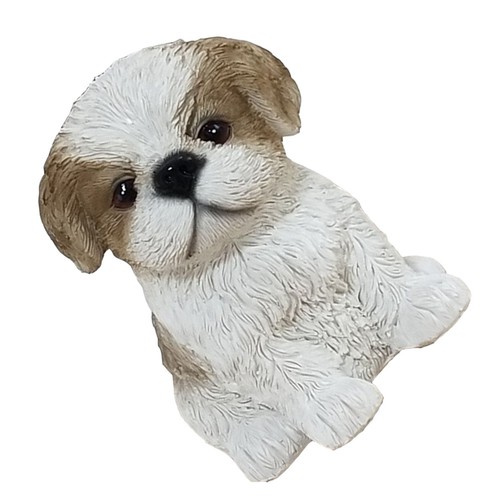Statue chien résine - ,