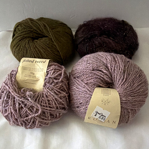 Rowan felted tweed - felted, yarn