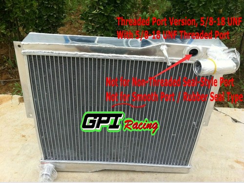 Row aluminum radiator for mg - radiator,