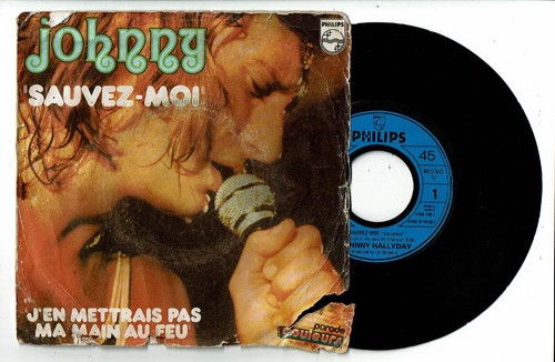Johnny hallyday vinyle 45t - 45t, 7"