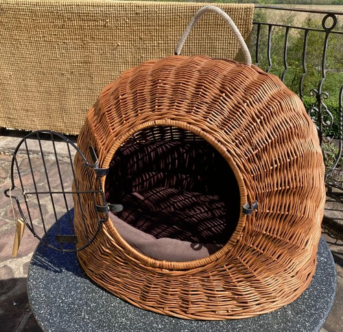 Panier osier pour chat - panier, –