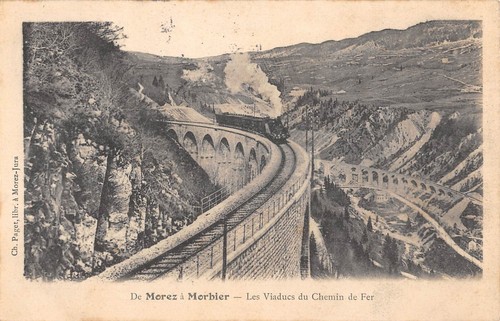 Cpa morez morbier - 39, de