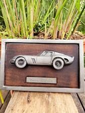Tableau decoration murale ,  Ferari  250 GTO, Ancienne En Étain