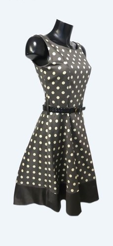 Robe rinascimento à pois - tb,