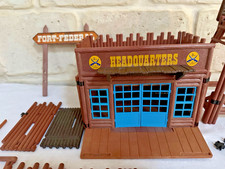 Eléments playmobil Fort Fédéral, pour compléter. Western