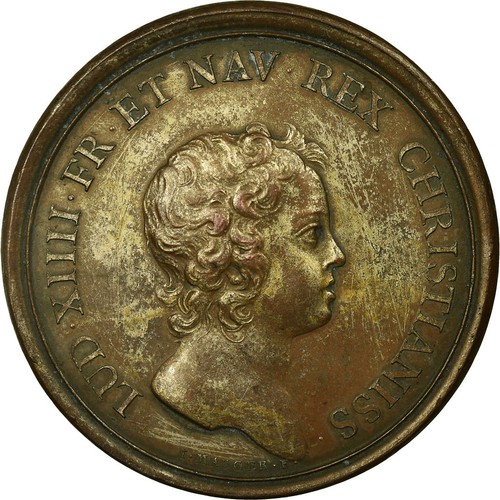 France médaille louis xiv - médaille,,