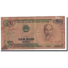 [#647194] Billet, Vietnam, 50 D<ox>ng, 1985, KM:96a, F(12-15)