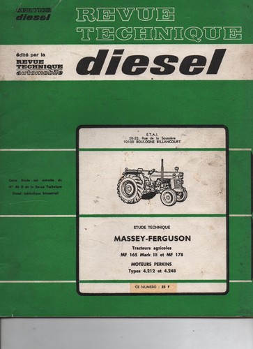 Massey ferguson 165 178 - ferguson, mf