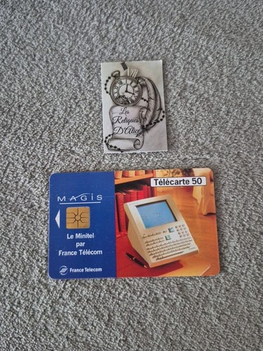 Ancienne carte téléphonique