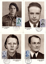 1157/60+ FDC    4  CARTES