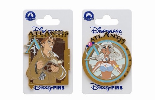 Lot pins disney atlantis - pins,