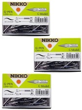 Nikko pen tip G pen 100 pieces ×3 NG-100 Tachikawa Manga Anime Comic New Fedex