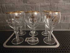 Lot 6 verres à bière 33 cl , LEFFE ROYALE 