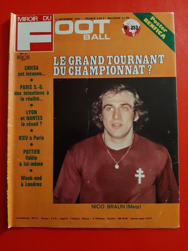 1975 miroir football 253 - 1975, n°253