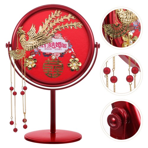 Miroir maquillage rotatif - de,