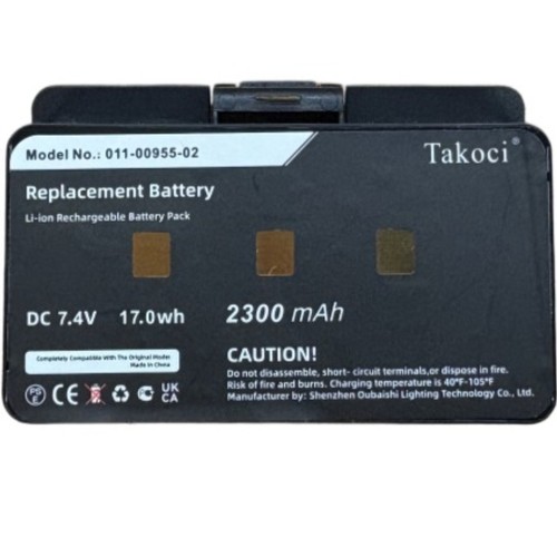 2300mah battery for garmin - 2300mah,