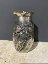 Vase Art Deco en Aluminium