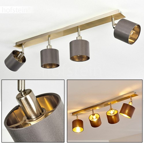 Plafonnier lustre laiton lampe - laiton,
