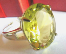 Bague en Citrine naturelle