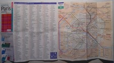 Plan de réseau de métro, bus