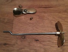 Hélice bipale en laiton avec